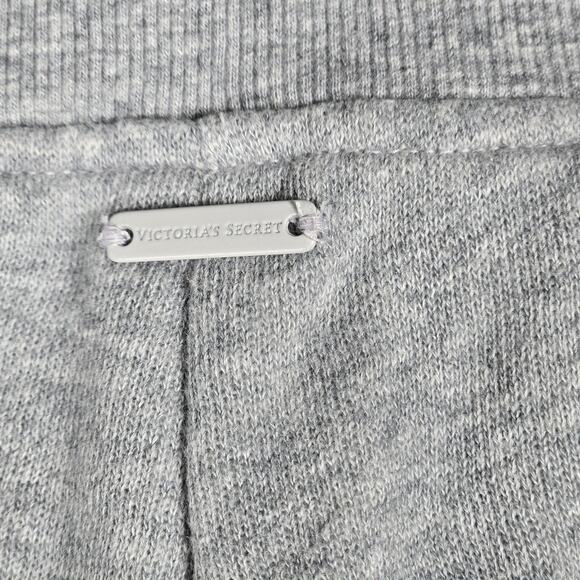 Victoria's Secret Pants Womens XS Gray Lace Up Corset Waist High Rise Joggers - Picture 10 of 11